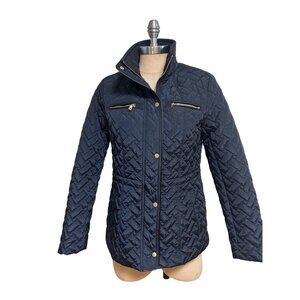 Cole Haan Quilted Jacket Navy Size small